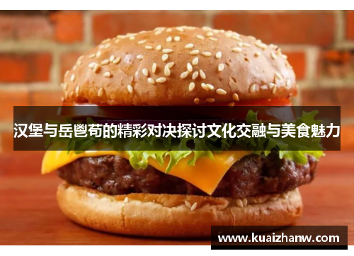 汉堡与岳鬯苟的精彩对决探讨文化交融与美食魅力